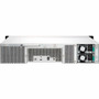 QNAP TL-R1200C-RP Drive Enclosure SATA/600 - USB 3.2 (Gen 2) Type C Host Interface - 2U Rack-mountable - Hot Swappable Bays - 12 x HDD (TL-R1200C-RP-US)