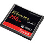 SanDisk Extreme PRO 256 GB CompactFlash - 160 MB/s Read - 140 MB/s Write (SDCFXPS-256G-X46)