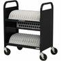 Bretford Transport Cart - TVCT30AC - 4 Casters - 5" (127 mm) Caster Size - Steel - 28.7" (728.98 mm) Width x 18" (457.20 mm) Depth x - (Fleet Network)