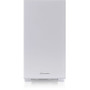 Thermaltake S100 Tempered Glass Snow Edition Micro Chassis - Micro Tower - White - SPCC, Tempered Glass, Steel, Metal - 4 x Bay - 0 - (Fleet Network)