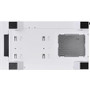 Thermaltake S100 Tempered Glass Snow Edition Micro Chassis - Micro Tower - White - SPCC, Tempered Glass, Steel, Metal - 4 x Bay - 0 - (CA-1Q9-00S6WN-00)