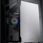 Thermaltake S100 Tempered Glass Snow Edition Micro Chassis - Micro Tower - White - SPCC, Tempered Glass, Steel, Metal - 4 x Bay - 0 - (CA-1Q9-00S6WN-00)