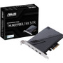 Asus ThunderboltEX 3-TR Thunderbolt/USB Adapter - PCI Express 3.0 x4 - Plug-in Card - 1 USB Port(s) - 2 Thunderbolt Port(s) (Fleet Network)