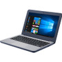 Asus VivoBook W202 W202NA-C1-CA 11.6" (294.64 mm) Netbook - HD - Intel Celeron N3350 - 4 GB - 64 GB Flash Memory - Dark Blue - 1366 x (Fleet Network)