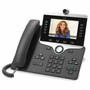 Cisco 8845 IP Phone - Corded - Corded/Cordless - Bluetooth - Wall Mountable - 5 x Total Line - VoIP - Unified Communications Manager, (Fleet Network)