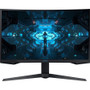 Samsung Odyssey G7 C27G75TQSN 27" Class WQHD Curved Screen Gaming LCD Monitor - 16:9 - Black - 26.9" Viewable - Vertical Alignment - - (Fleet Network)
