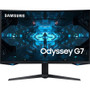 Samsung Odyssey G7 C32G75TQSN 32" Class WQHD Curved Screen Gaming LCD Monitor - 16:9 - Black - 31.5" Viewable - Vertical Alignment - - (Fleet Network)