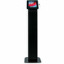 CTA Digital Premium Large Locking Floor Stand Kiosk (Black) - Up to 12.9" (327.66 mm) Screen Support - 50" (1270 mm) Height x 14.70" x (Fleet Network)