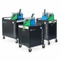 LocknCharge LNC8-10396 Carrier 30 Charging Cart - Steel - For 30 Devices - 29" x 26. 3" x 36. 7"