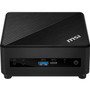 MSI Cubi 5 Cubi 5 10M-066US Desktop Computer - Intel Core i5 10th Gen i5-10210U - 8 GB - 1 TB HDD - 256 GB SSD - Mini PC - Black - 10 (Fleet Network)