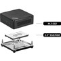 MSI CUBI510M066 Cubi 5 10M-066US Mini PC - Intel Core i5-10210U 10th Gen - 8GB DDR4 RAM - 256GB SSD + 1TB HDD - Windows 10 Home - Black