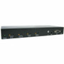 Tripp Lite series B320-4X1-MHE-K 4-Port over Cat6 Presentation Switch/Extender Kit - 4 Input Device - 1 Output Device - 125 ft (38100 (B320-4X1-MHE-K)