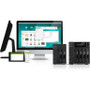 ASUSTOR Lockerstor 4 Desktop NAS Storage System Intel Celeron Quad-core 2 GHz Drive Bays Expandable SSD Cache Supported SAN/NAS Core HDD X AS6604T