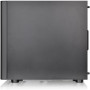Thermaltake Tempered Glass Micro Tower Chassis In Black With Compact Design And Clear Side Panel For Small Form Factor Builds CA-1R1-00S1WN-00