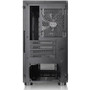 Thermaltake Tempered Glass Micro Tower Chassis In Black With Compact Design And Clear Side Panel For Small Form Factor Builds CA-1R1-00S1WN-00
