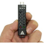 Apricorn Aegis Secure Key 3NXC 16GB USB 3.2 (Gen 1) Type C Flash Drive - 16 GB - USB 3.2 (Gen 1) Type C - 256-bit AES - 3 Year (ASK3-NXC-16GB)