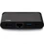 C2G USB C Portable Laptop Dock - HDMI, Ethernet, USB-C, USB-A - 4K 30Hz - for Notebook, Tablet PC - 100 W - USB Type C - 4K - 3840 x - (C2G54455)
