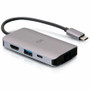 Mini USB Type C Docking Station With Charging Capability For Notebook And Tablet PC Supporting 4K Full HD Displays C2G54456