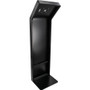 CTA Digital PAD-KSDK13 Premium Kiosk Floor Stand for 12-13" Tablets - Heavy-Duty Metal Construction with Key Lock & Cable Management