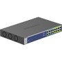 Netgear GS516UP Ethernet Switch - 16 Ports - 2 Layer Supported - 456.80 W Power Consumption - 380 W PoE Budget - Twisted Pair - PoE - (Fleet Network)