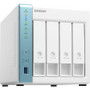 QNAP Quad-core Home And Office NAS With Annapurna Labs Alpine AL-314 4 Bay Applications Feature-rich For TS-431P3-4G-US