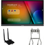 ViewSonic IFP7550-C4 - 75" ViewBoard Interactive Flat Panel Bundle with Chromebox - 75" (1905 mm) LCD Cortex A73 + A53 1.10 GHz - 3 GB (Fleet Network)