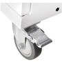 Tripp Lite by Eaton CSC32ACWHG Hospital-Grade 32-Device UV Charging Cart - White Steel 2-Shelf Mobile Cart with 4 Casters