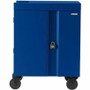 Bretford Cube Cart - TVC16PAC - 4 Casters - Royal Blue - For 16 Devices (Fleet Network)