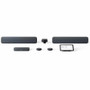 Lenovo 20WA0009US Google Meet Series One Room Kit - 4K Video Conference System with 12MP Camera - 120° FOV - 5x RJ-45 - HDMI I/O - Charcoal