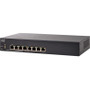 Cisco SF350-08-K9-NA-RF SF350-08 8-Port Fast Ethernet Managed Layer 3 Desktop Switch - Refurbished