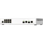 QNAP QSW-M2108-2C 10-Port Managed Ethernet Switch - 8 x 2. 5GbE + 2 x 10GbE SFP+ Combo - Layer 2 - Desktop Form Factor