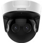 Hikvision PanoVu DS-2CD6924G0-IHS 8 Megapixel Outdoor 4K Network Camera - Color - Dome - 65.62 ft (20 m) Infrared Night Vision - H.264 (Fleet Network)