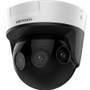 Hikvision DS-2CD6924G0-IHS 2. 8MM PanoVu 8MP Outdoor 4K Dome Network Camera with 180° View and 65. 62 ft Infrared Night Vision