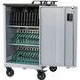 LocknCharge LNC14-10411 EPIC Charging Cart - 3 Shelf - Plastic & Steel - Supports 36 Devices up to 14" Screens