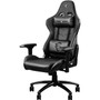 MSI MAG CH120 I Gaming Chair - For Gaming - Steel, PVC Leather, Foam - Black, Gray (Fleet Network)