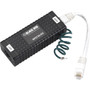 Black Box Ethernet/Serial Surge Protector - 10BASE-T RS-422/423, 7.5Vdc Clamping Voltage, 132-Amp, RJ-45, 8-Wire - Network (Fleet Network)