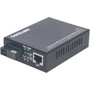 Intellinet Gigabit Ethernet WDM Bi-Directional Single Mode Media Converter, 10/100/1000Base-Tx to 1000Base-Lx (SC) Single-Mode, 20km, (Fleet Network)