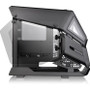 Thermaltake AH T200 Micro Chassis - Micro Tower - Black - SPCC, Tempered Glass - 2 x Bay - 0 - Micro ATX, Mini ITX Motherboard - 4 x - (Fleet Network)