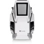 Thermaltake AH T200 Snow Micro Chassis - Micro Tower - White - SPCC, Tempered Glass - 2 x Bay - 0 - Micro ATX, Mini ITX Motherboard - (Fleet Network)