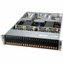 Supermicro A+ Server 2124US-TNRP Server Barebone System - 2U Rack-mountable - Socket SP3 - 2 x Processor Support - Intel Chip - 8 TB - (Fleet Network)