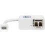 Tripp Lite series U436-SMF-1G-LC Gigabit Ethernet Card - USB 3.1 (Gen 1) Type C - 1 Port(s) - Optical Fiber - 1000Base-X - SFP - - (U436-SMF-1G-LC)