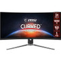MSI Optix MPG ARTYMIS 343CQR 34 Inch Ultrawide 4K 1000R Curved Display Monitor with HDR400 21:9 - 34" Viewable - Vertical Alignment - (Fleet Network)