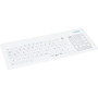 cleankeys Capacitive Desktop Keyboard With Glass Surface - Cable Connectivity - USB Interface - Keylock Hot Key(s) - English (US), - - (Fleet Network)