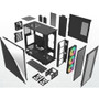 Thermaltake Divider 300 TG ARGB Mid-tower Chassis Tempered Glass SPCC Sleek Cooling Ready Black Micro ATX ITX Mini CA-1S2-00M1WN-01