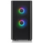 Thermaltake V150 Tempered Glass ARGB Breeze Micro Chassis - Mid-tower - Black - SPCC, Tempered Glass - 2 x Bay - 0 - Micro ATX, Mini - (Fleet Network)