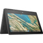 HP 436C2UT#ABA Chromebook x360 11 G3 EE - 11. 6" Touchscreen Convertible 2-in-1 - Intel Celeron N4020 Dual-Core - 4 GB RAM - 32 GB Flash - ChromeOS