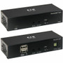 Tripp Lite by Eaton KVM Extender - 2 Computer(s) - 230 ft (70104 mm) Range - 4K - 3840 x 2160 Maximum Video Resolution - 2 x Network - (Fleet Network)