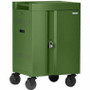 Bretford CUBE Cart Mini - Pre-Wired TVCM24USBC - 4 Casters - 5" (127 mm) Caster Size - Steel - 24" (609.60 mm) Width x 21" (533.40 mm) (Fleet Network)
