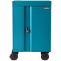 Bretford CUBE Cart Mini - Pre-Wired TVCM24USBC - 4 Casters - 5" (127 mm) Caster Size - Steel - 24" (609.60 mm) Width x 21" (533.40 mm) (Fleet Network)
