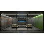 Nureva HDL300-B HDL300 Ceiling/Wall Audio Conferencing System - Internal Speakers/Mics - Dual RJ-45 - Line In/Out - USB - Wall Mountable